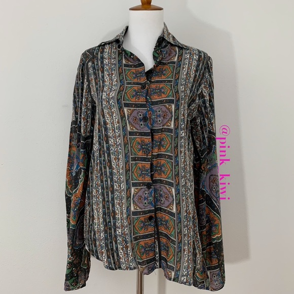 Novella Royale Tops - Novella Royale Bungalow Bell Sleeve Blouse